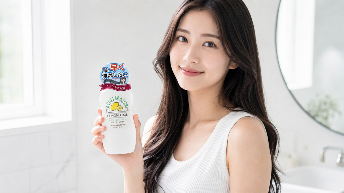 Trying to Grow Your Hair Longer? This Japanese Scalp Growth Lotion Is the Step Most People Skip