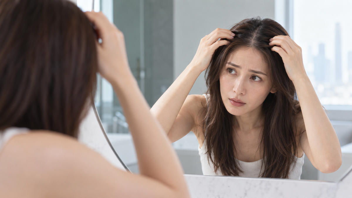 Why am I still shedding hair months after stress