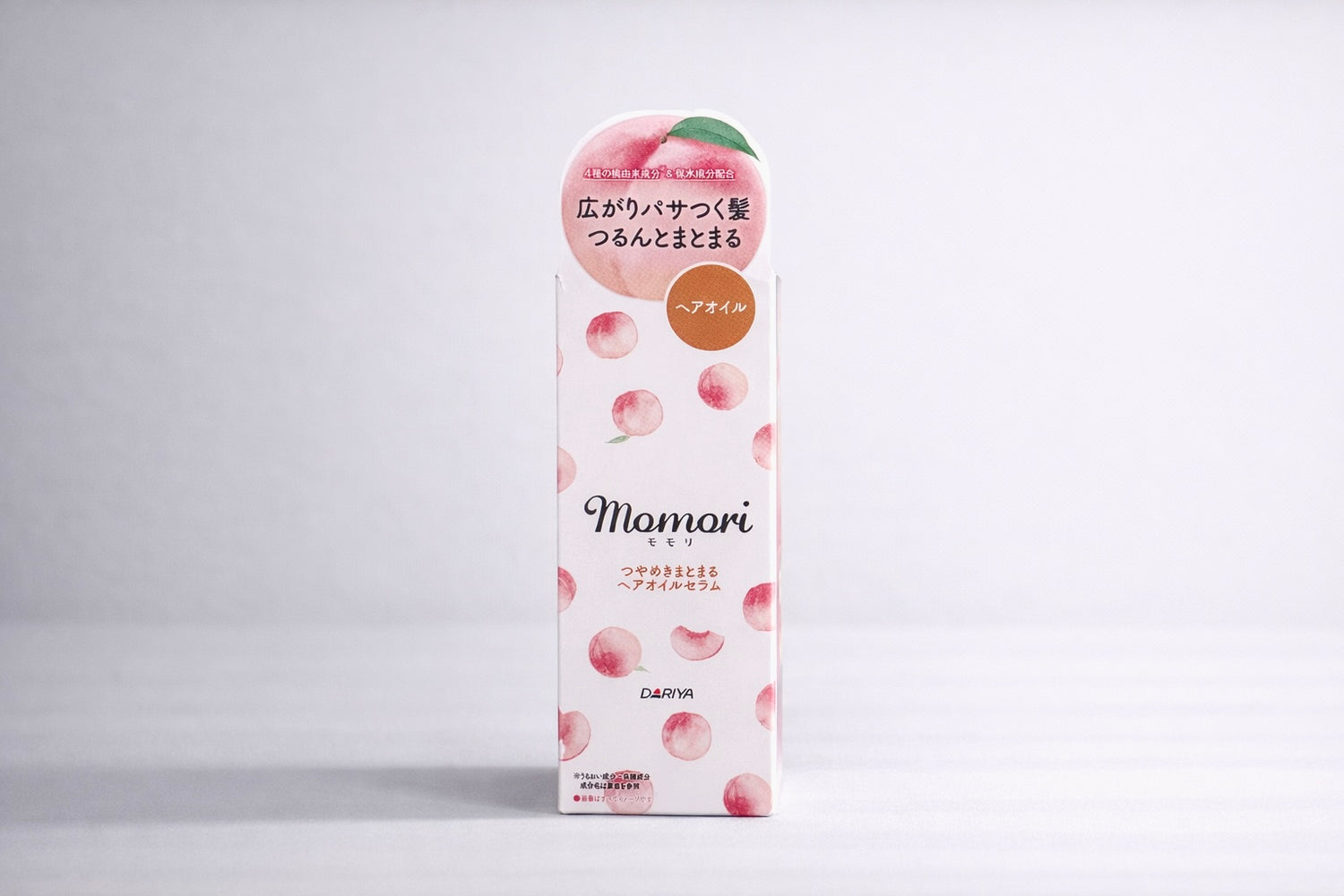Momori Peach Smoothing Hair Oil for Frizz &amp; Shine