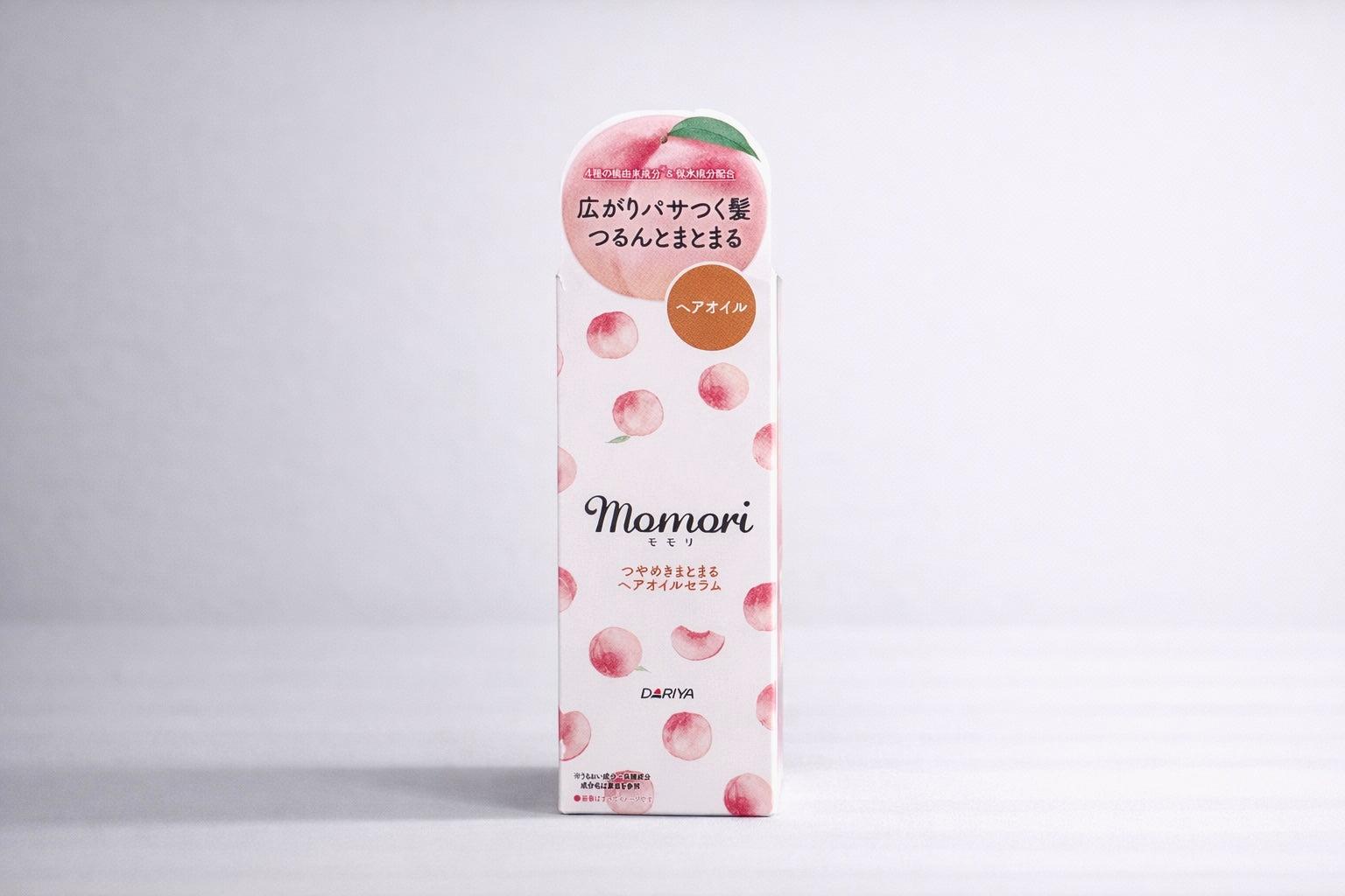 Momori Peach Smoothing Hair Oil for Frizz &amp; Shine